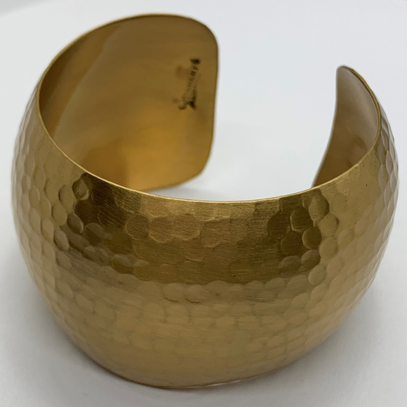 Alchemia Hammered Bubble Cuff - Matte B3133-M NEW - Picture 2 of 4